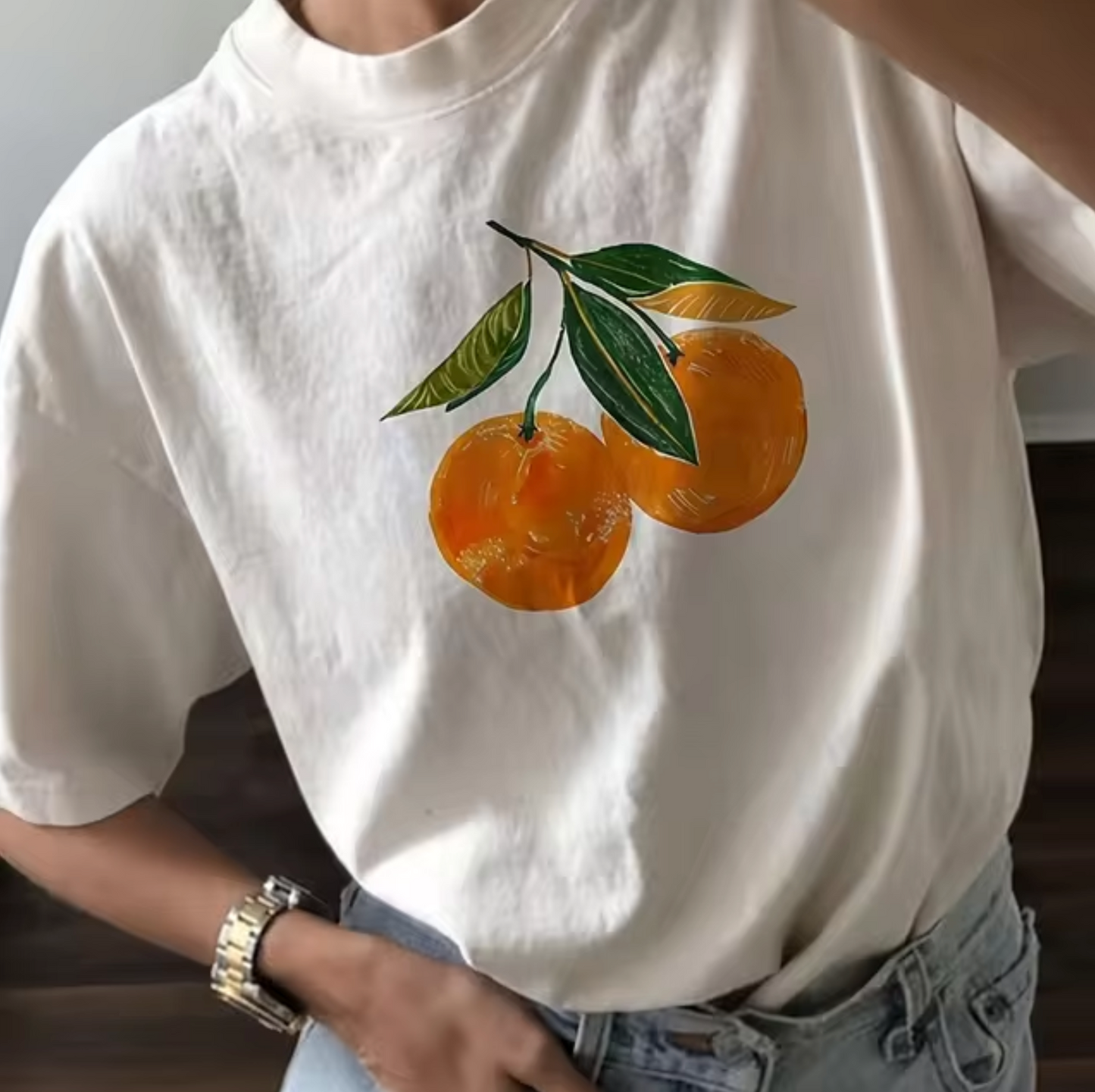 Orange Print