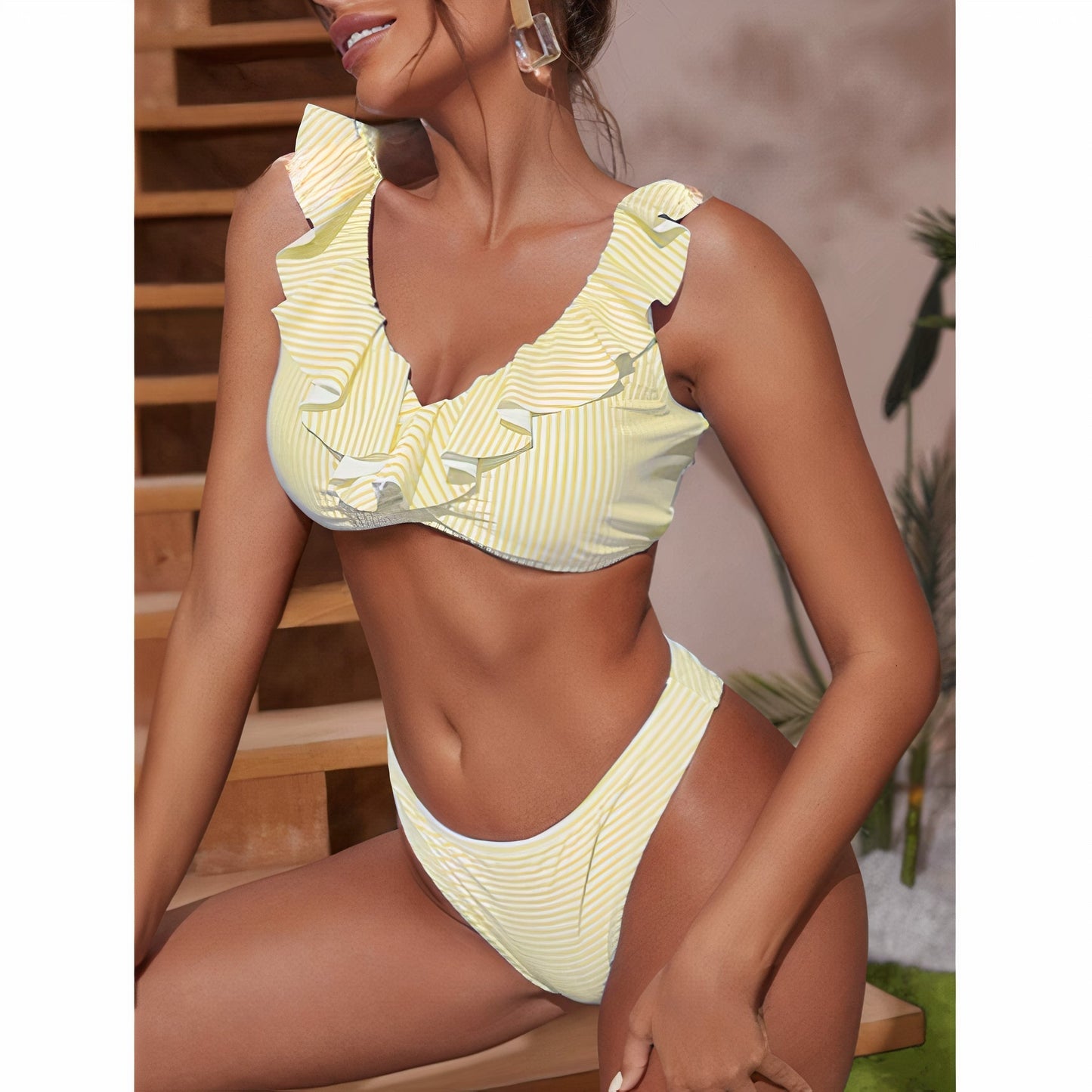 Yellow & White