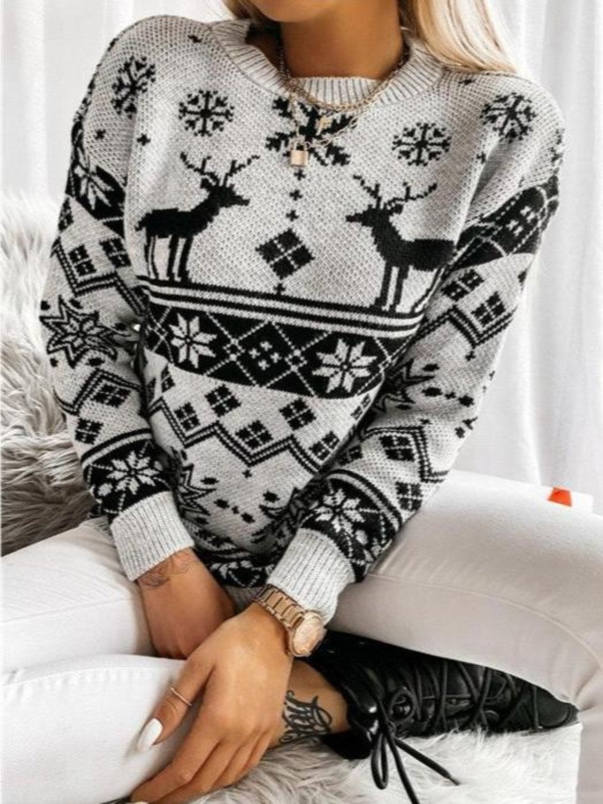 Elegantly Designed Sweater