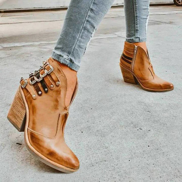 Classic Orthopedic Boots with Timeless Style