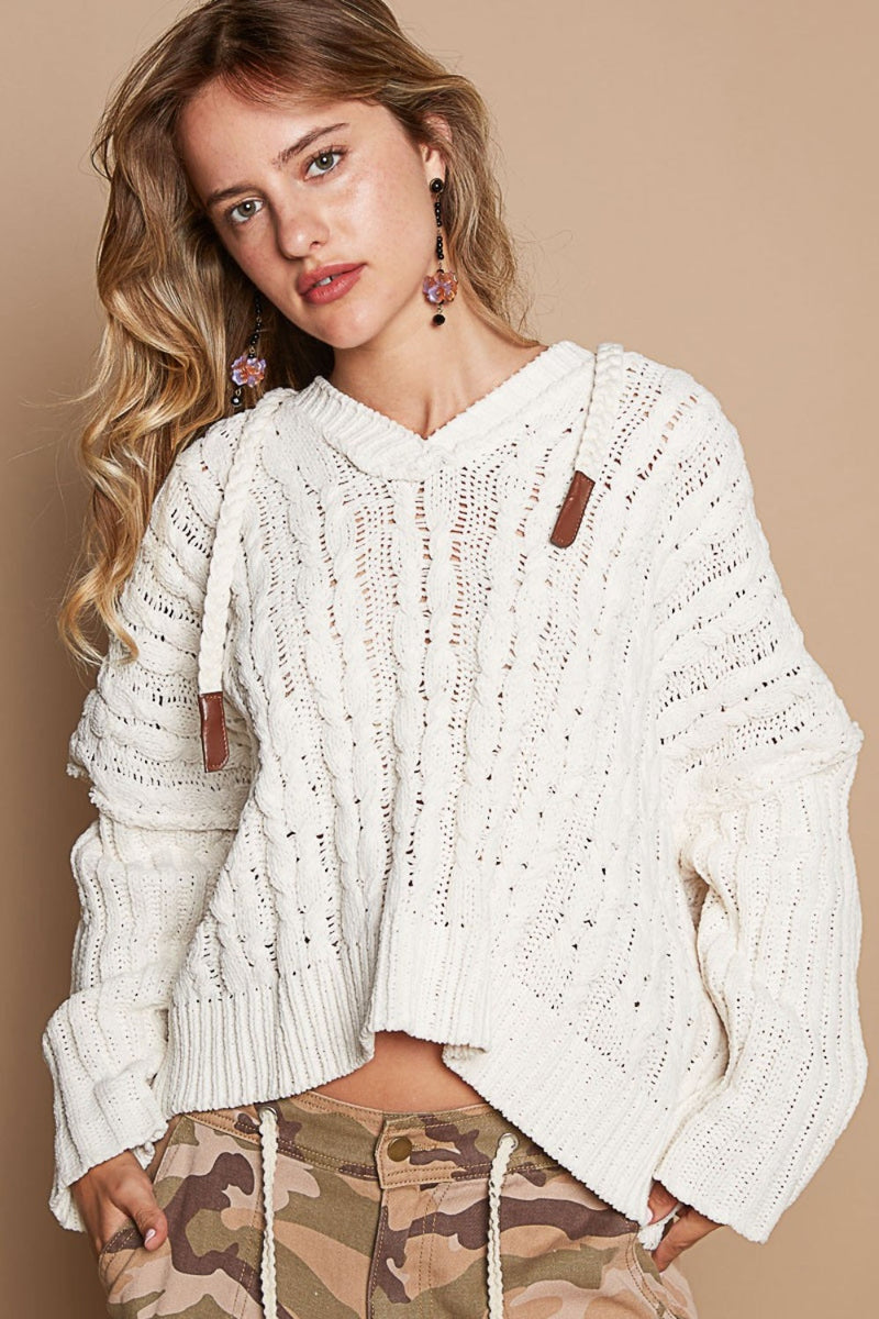 Gracefully Designed Sweater