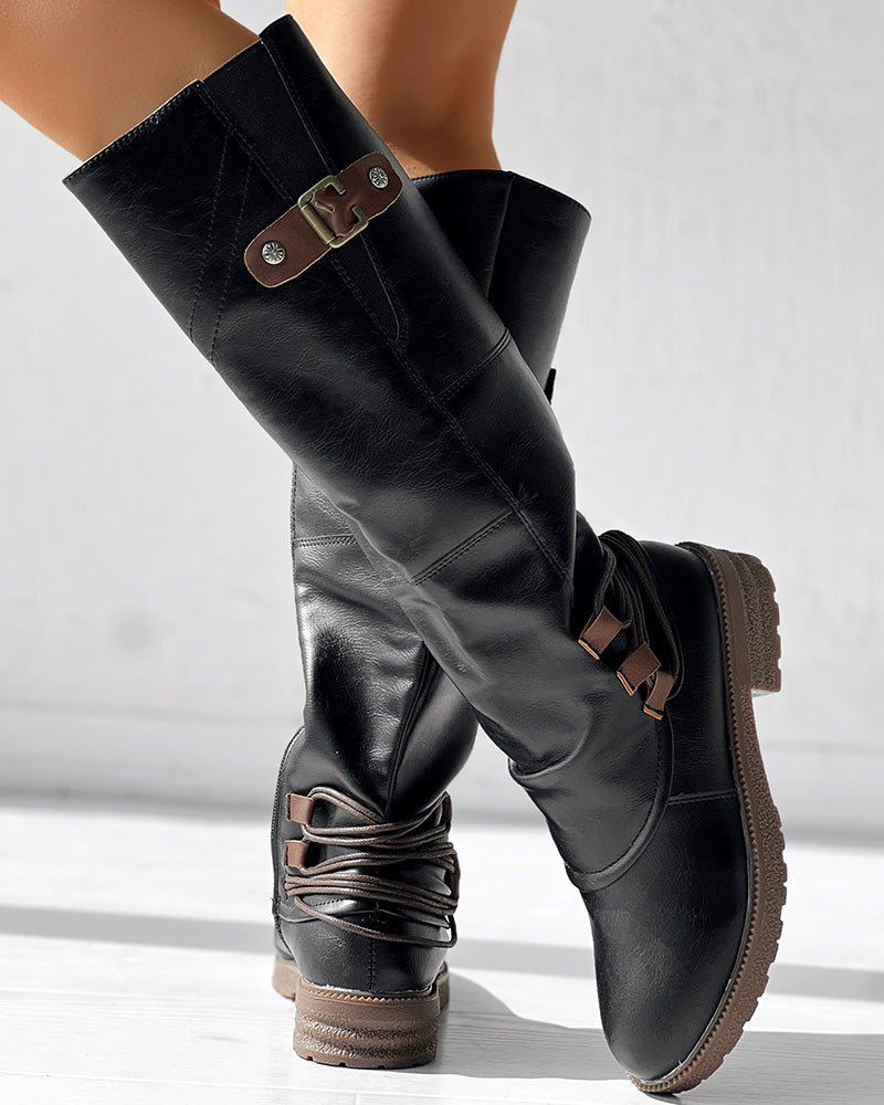 Classic Orthopedic Boots with Timeless Style