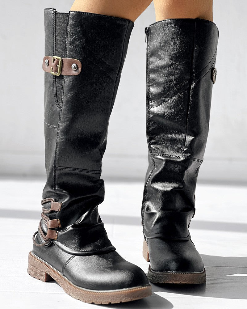 Classic Orthopedic Boots with Timeless Style