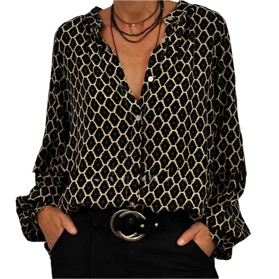 Timeless Vintage Style Blouse