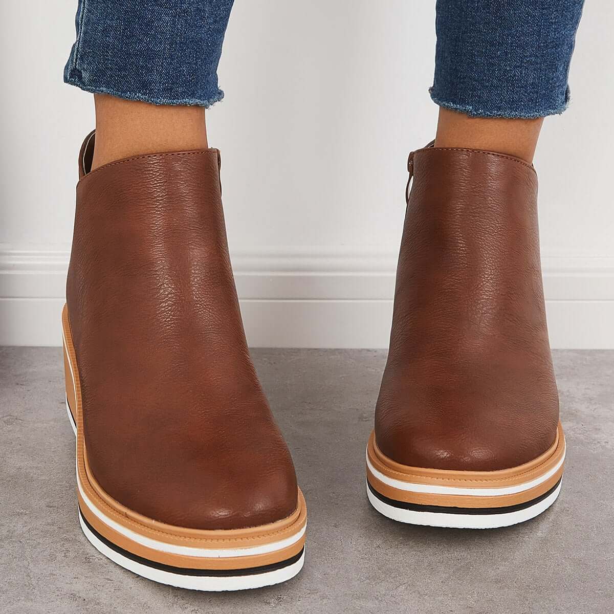 Chic Orthopedic Boots with Unique Design