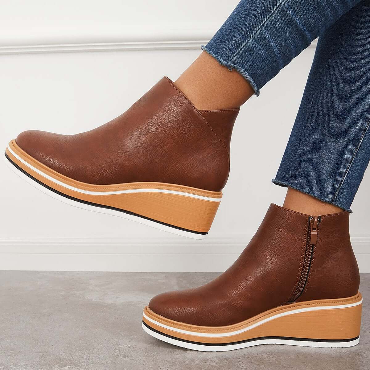 Chic Orthopedic Boots with Unique Design
