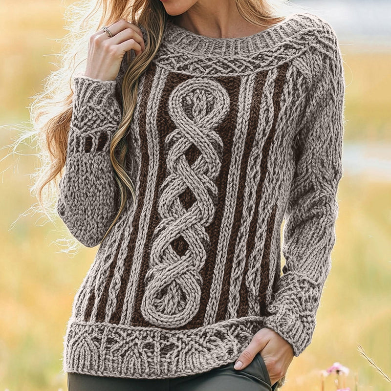 Gracefully Designed Sweater