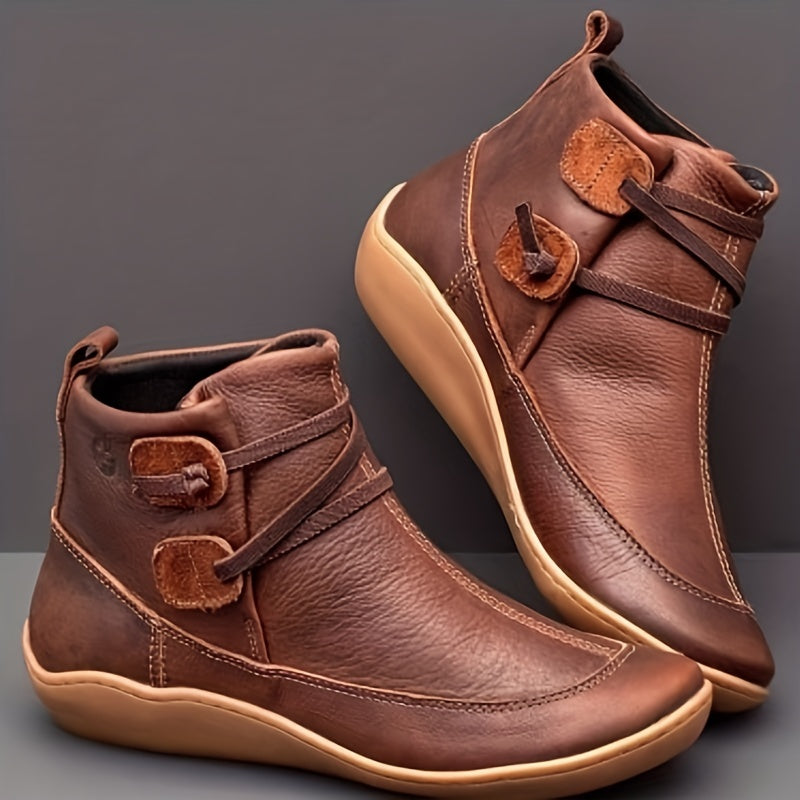 Vintage Inspired Orthopedic Boots
