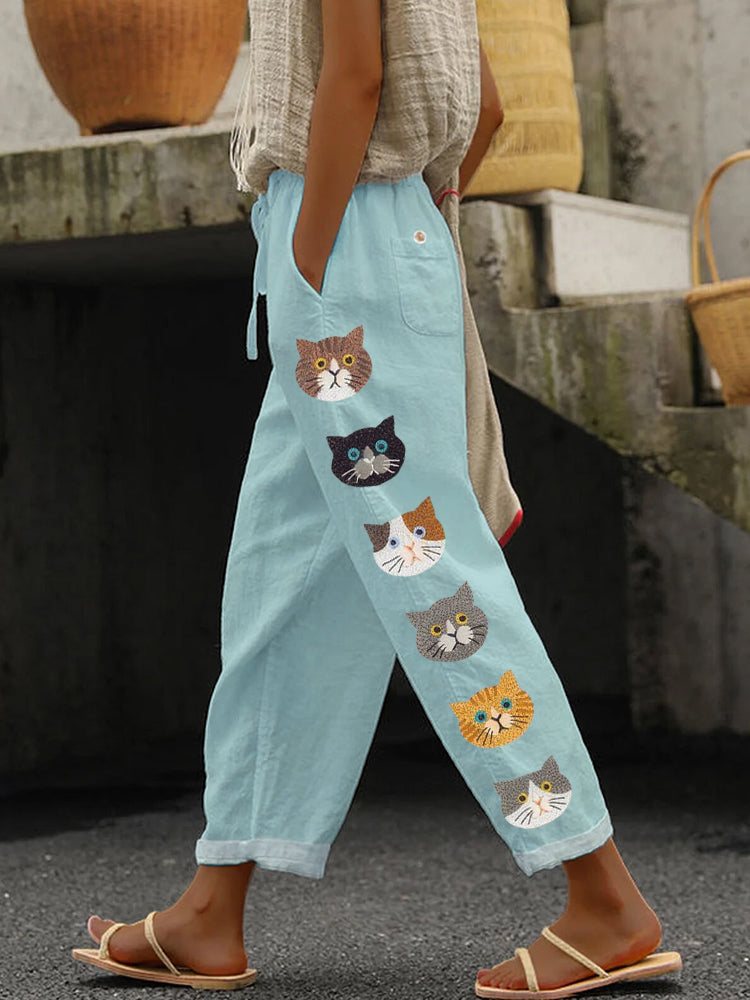 Timeless Vintage Style Pants