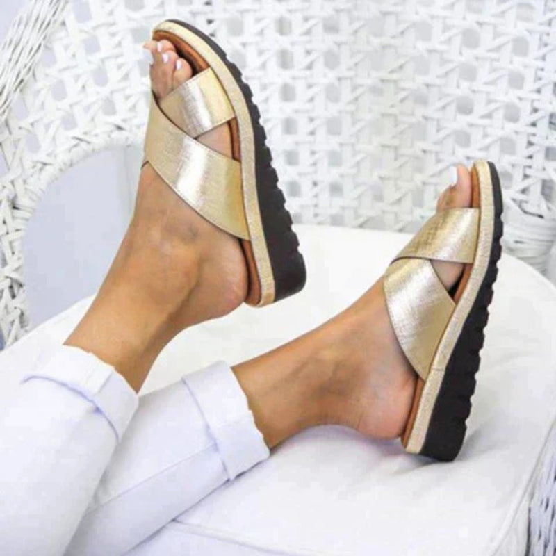 Classic Orthopedic Sandals with Timeless Style