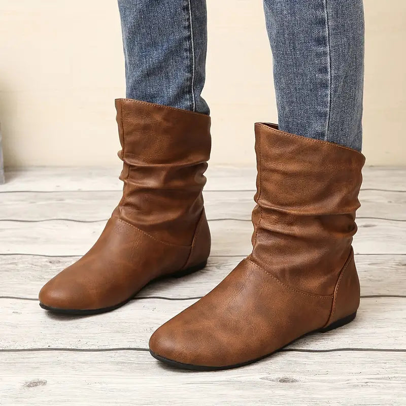 Chic Orthopedic Boots with Unique Design