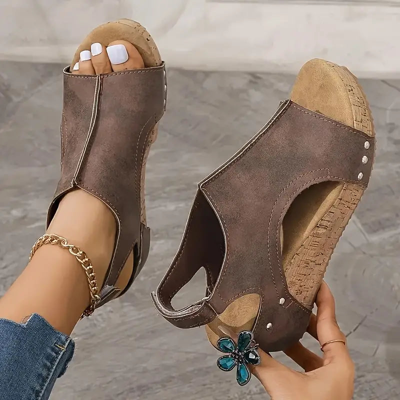 Vintage Inspired Orthopedic Sandals