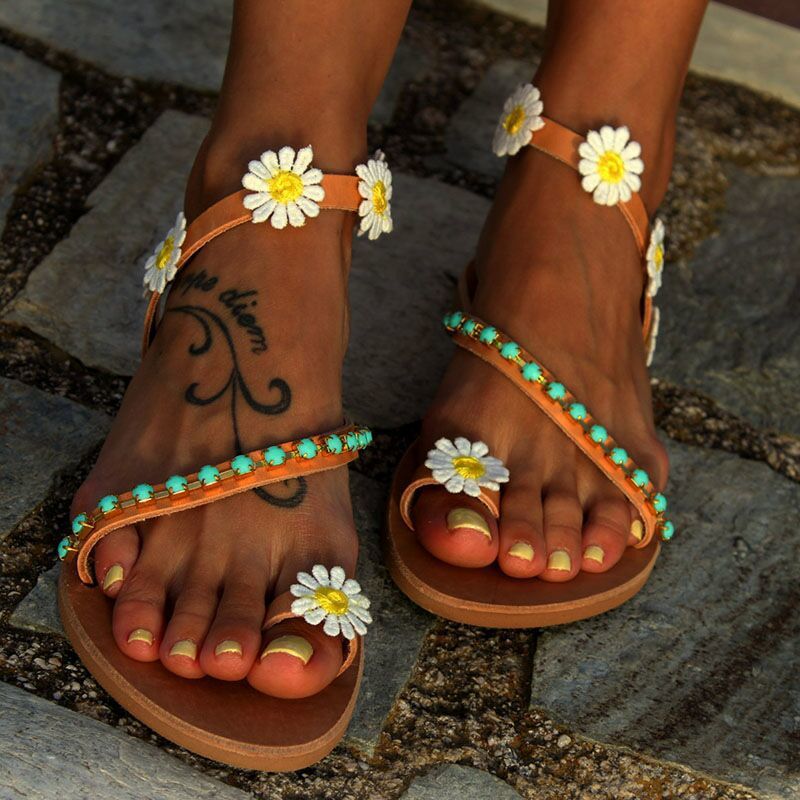 Vintage Inspired Orthopedic Sandals