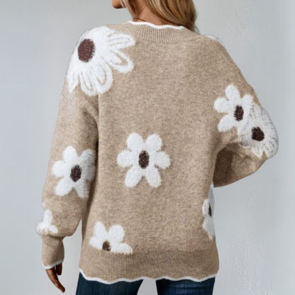 Gracefully Designed Sweater