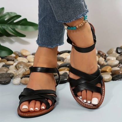 Vintage Inspired Orthopedic Sandals
