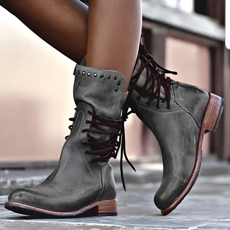 Classic Orthopedic Boots with Timeless Style