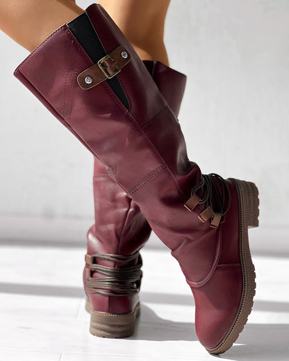Classic Orthopedic Boots with Timeless Style