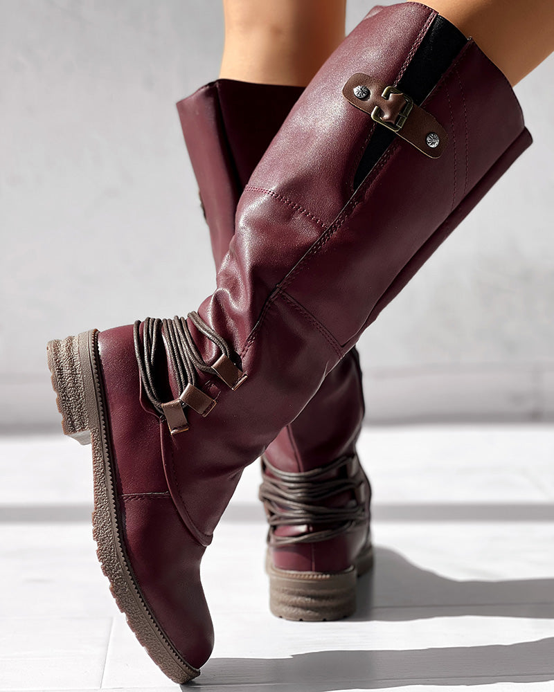 Classic Orthopedic Boots with Timeless Style