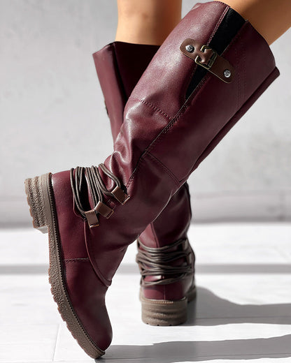 Classic Orthopedic Boots with Timeless Style