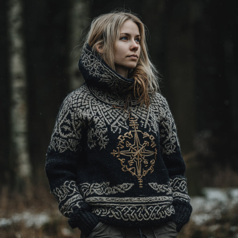 Gracefully Designed Sweater