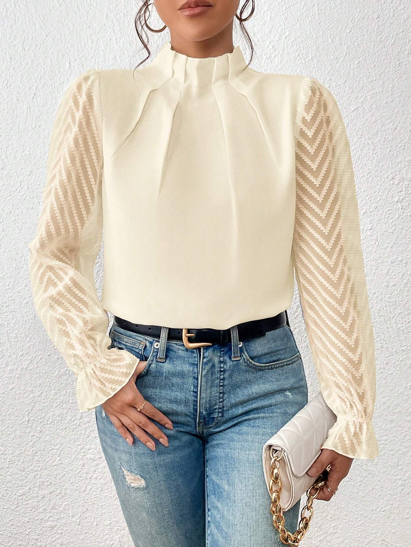 Gracefully Designed Blouse