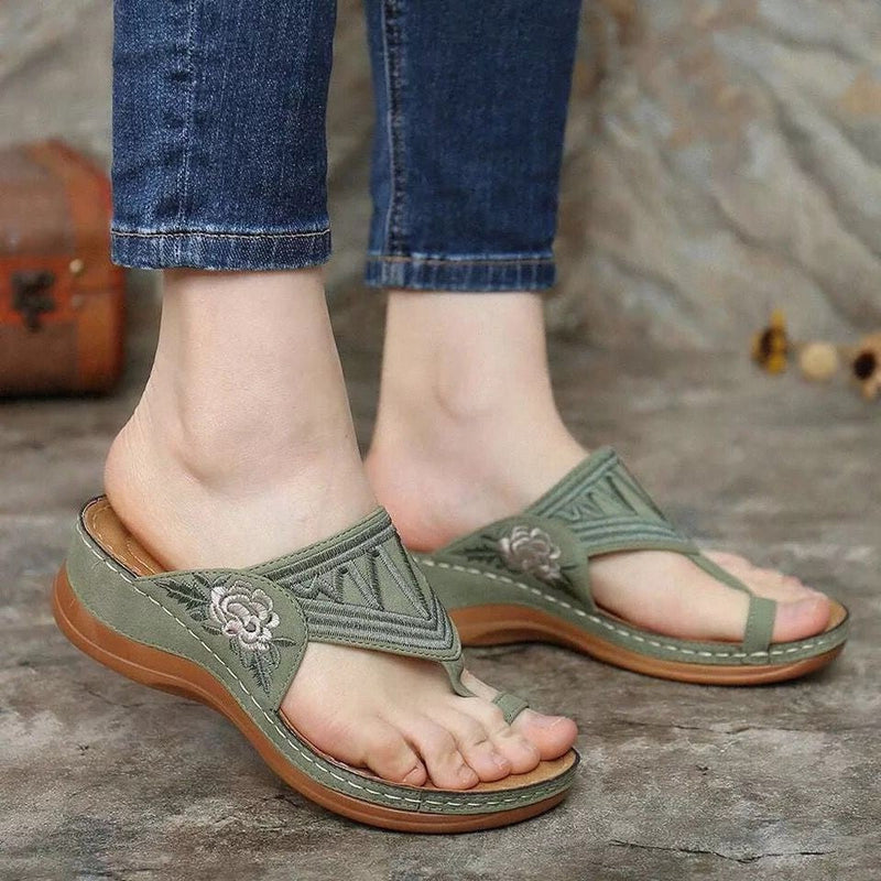Vintage Inspired Orthopedic Sandals