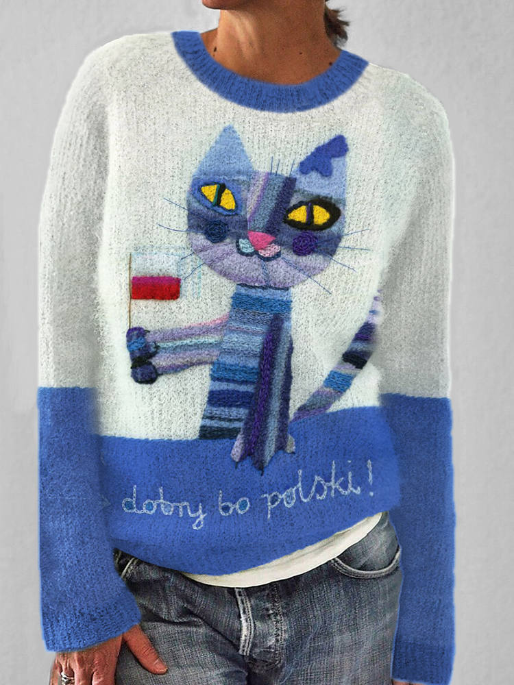 Gracefully Designed Sweater