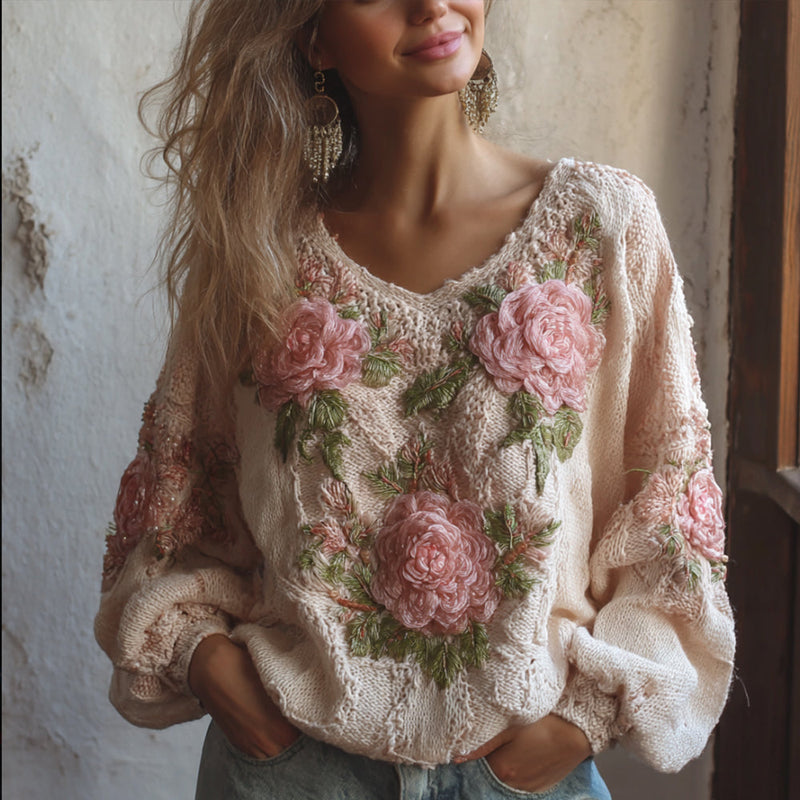 Gracefully Designed Sweater