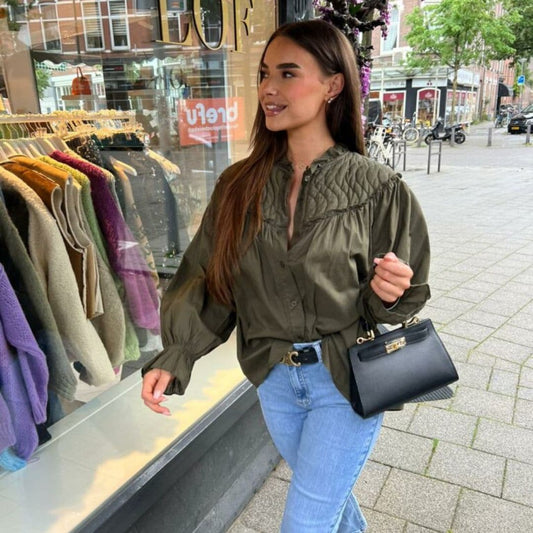 Timeless Vintage Style Blouse