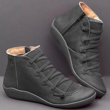Classic Orthopedic Boots with Timeless Style