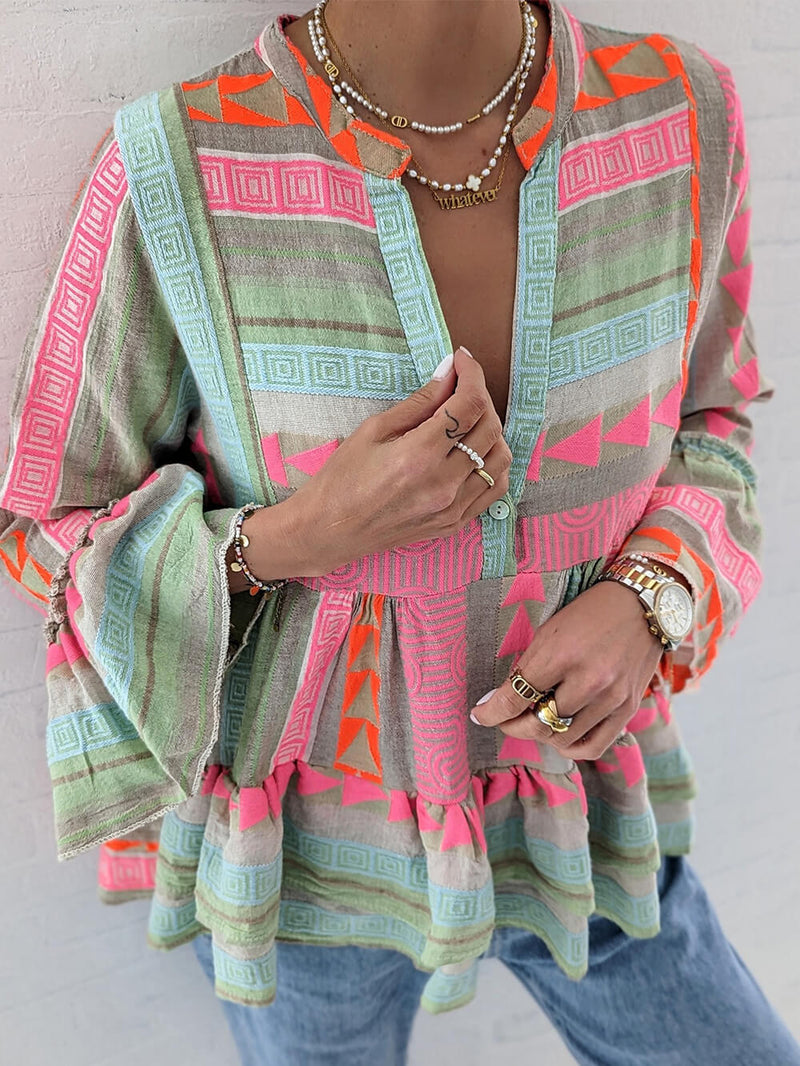 Timeless Vintage Style Top