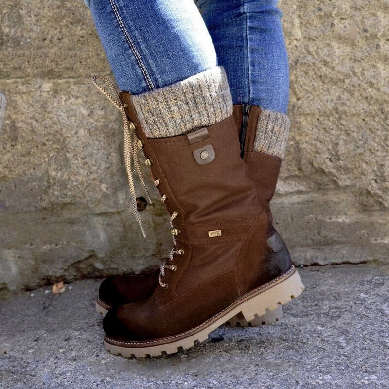 Chic Orthopedic Boots with Unique Design