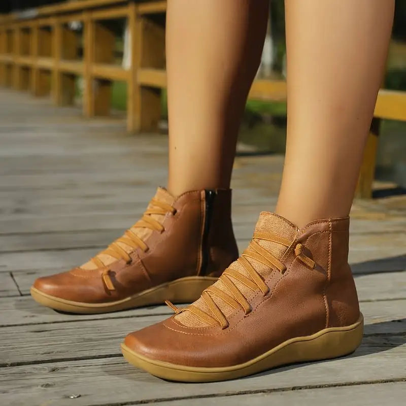 Chic Orthopedic Boots with Unique Design