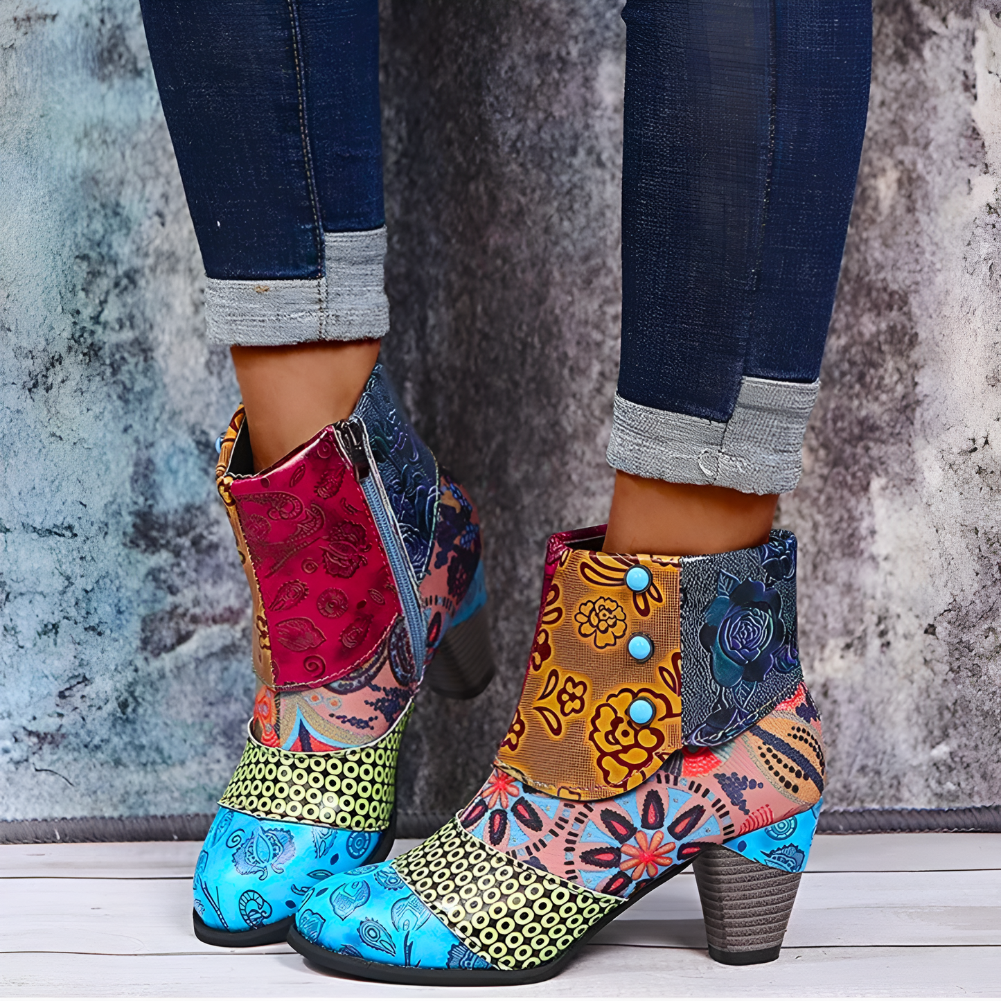 Chic Orthopedic Boots with Unique Design