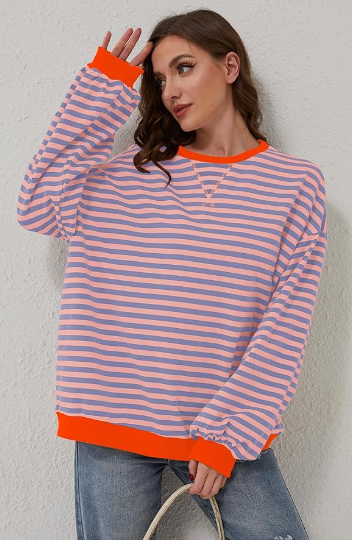 Orange and blue