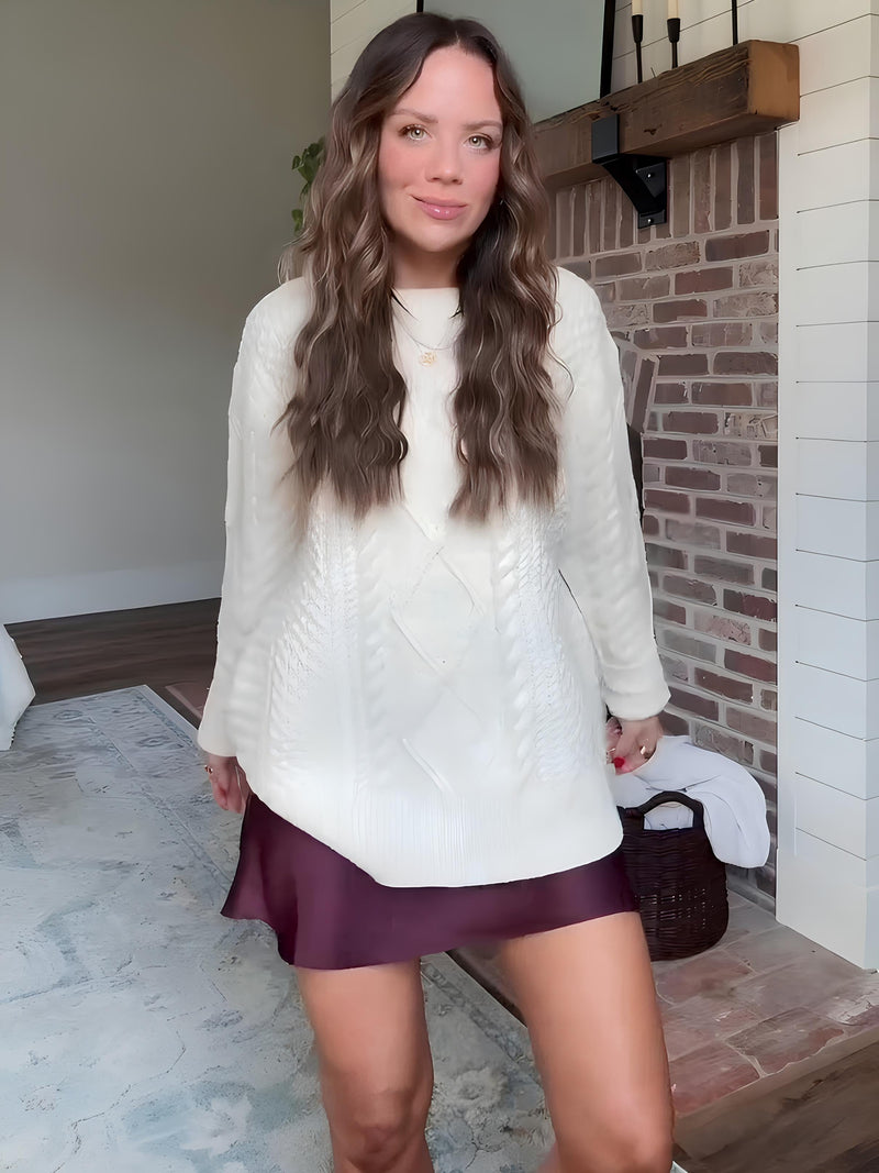Gracefully Designed Sweater