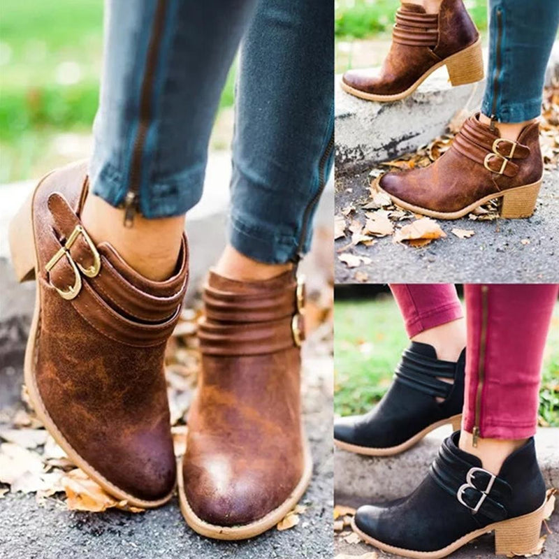 Chic Orthopedic Boots with Unique Design