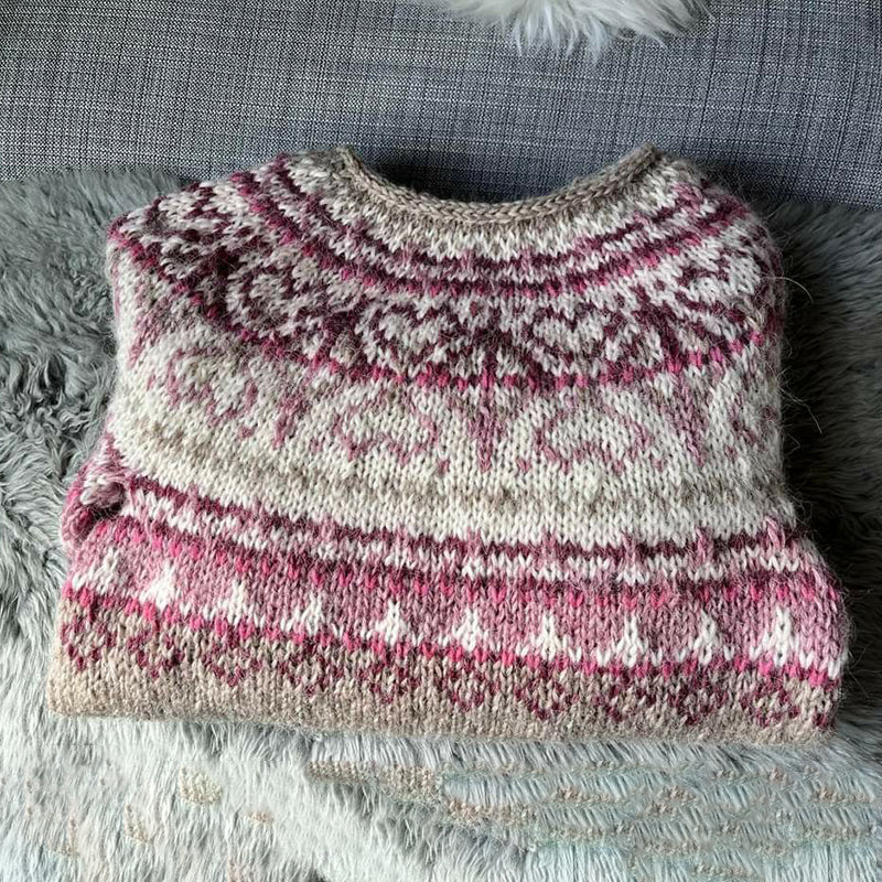 Gracefully Designed Sweater