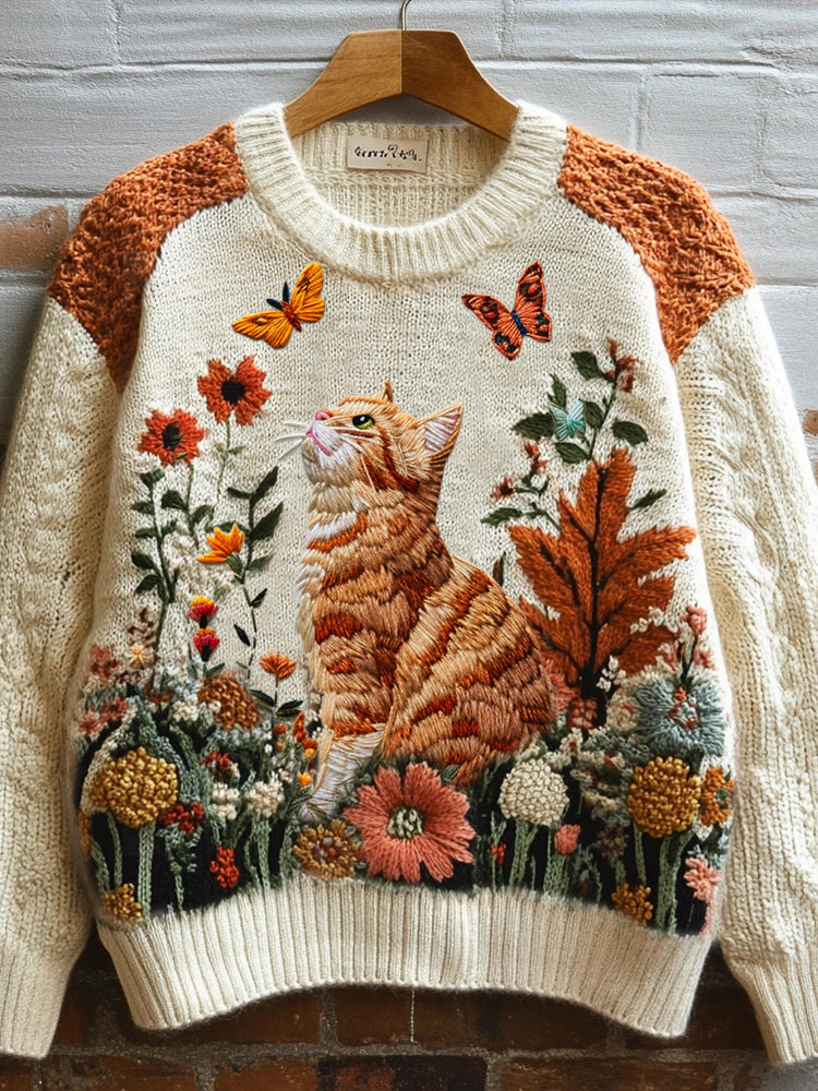 Gracefully Designed Sweater