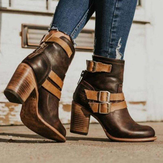 Chic Orthopedic Boots with Unique Design
