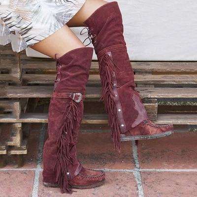 Vintage Inspired Orthopedic Boots