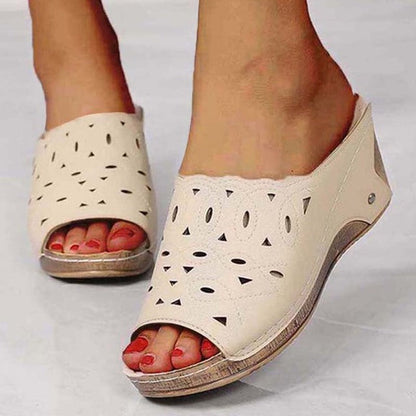 Beige Sandals