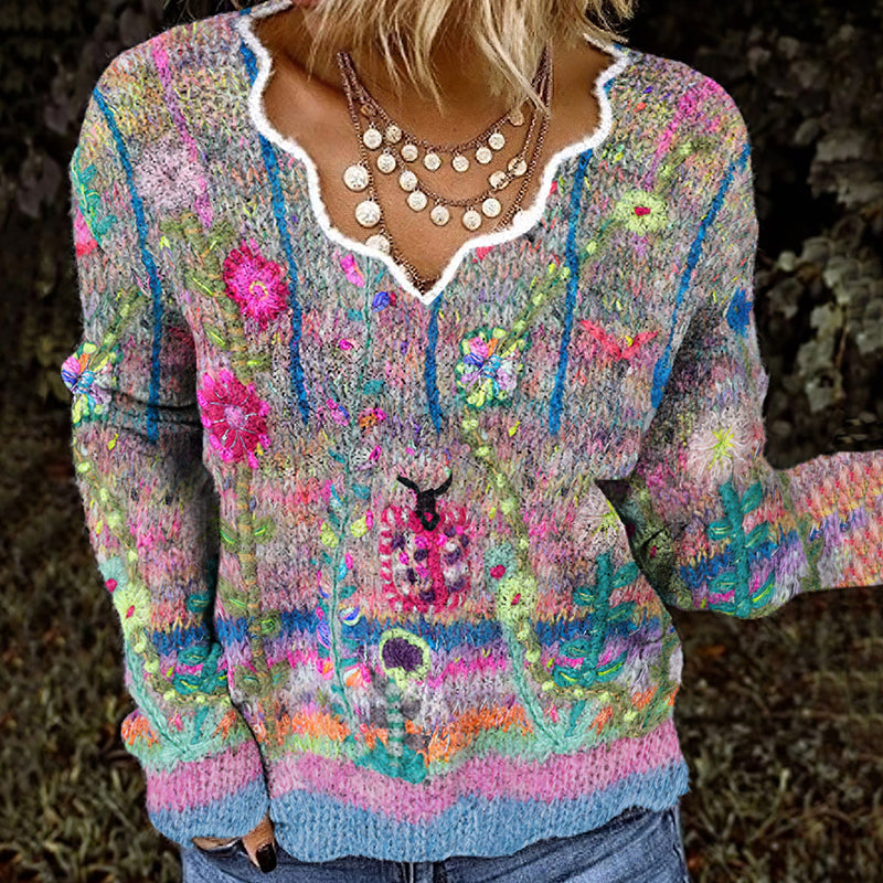 Gracefully Designed Sweater