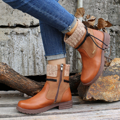 Chic Orthopedic Boots with Unique Design