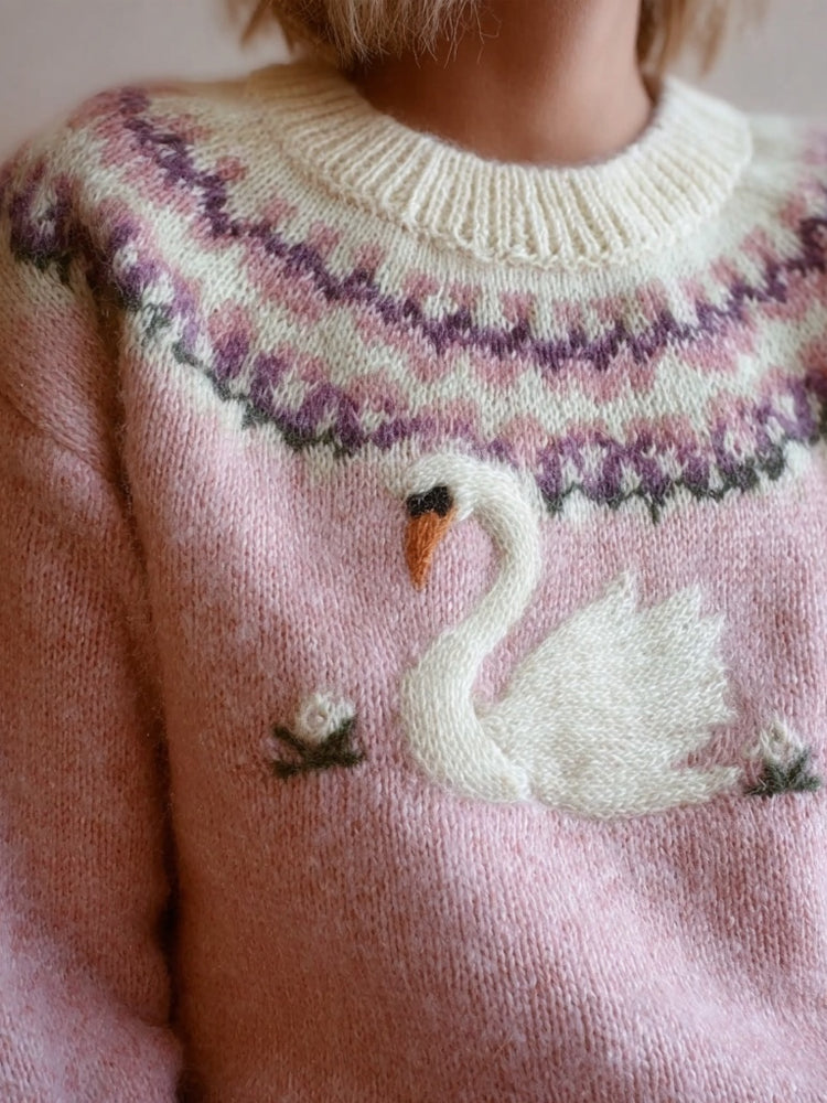 Gracefully Designed Sweater