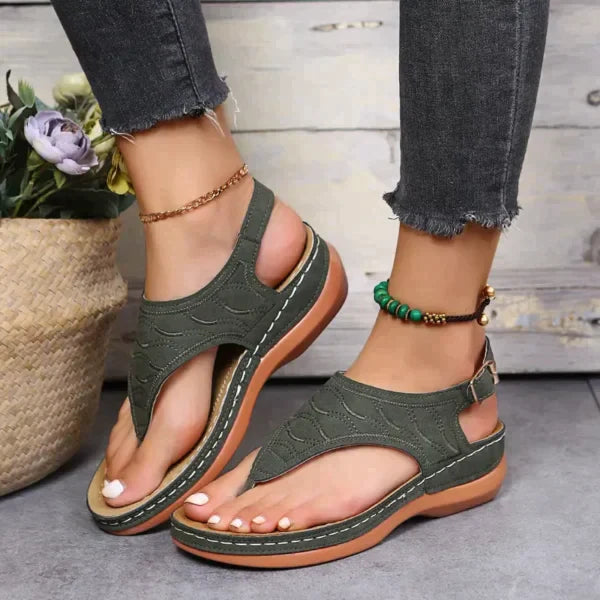 Classic Orthopedic Sandals with Timeless Style