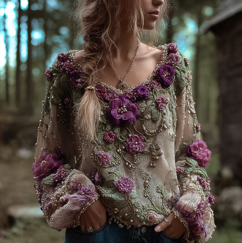 Vintage Inspired Sweater