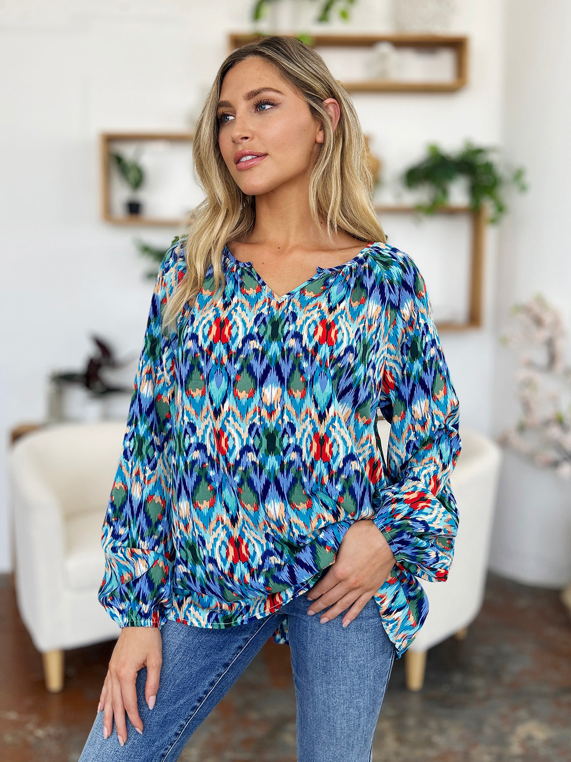 Gracefully Designed Blouse