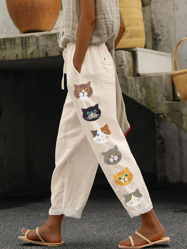 Timeless Vintage Style Pants