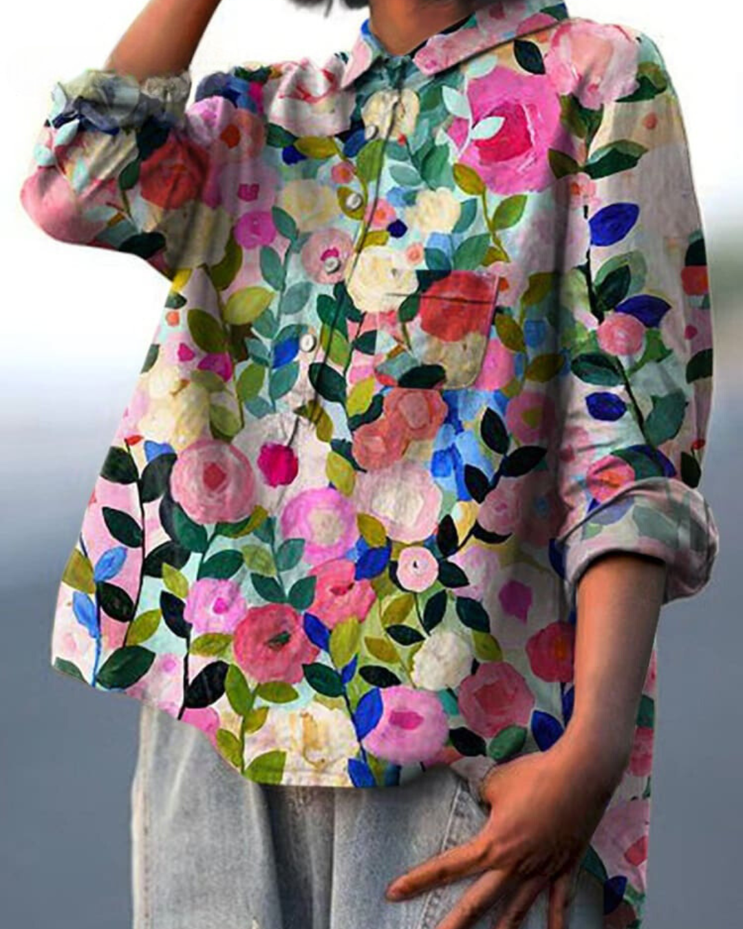 Timeless Vintage Style Blouse